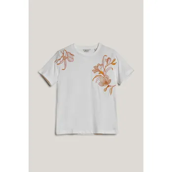 Dámské tričko TRIČKO GANT REG MAGNOLIA EMBROIDERY SS T-SHIRT EGGSHELL