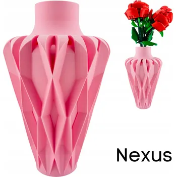 Váza Váza 3D Forge plast 13 x 18 cm