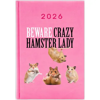 Kalendář Knižkový kalendář pro učitele 2026 A5, růžový