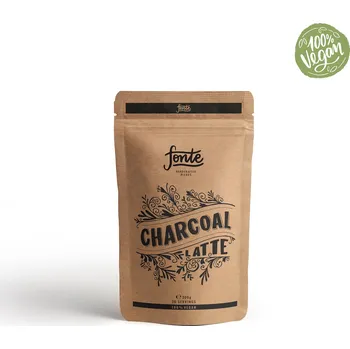 Káva Fonte Charcoal Latte 300 g