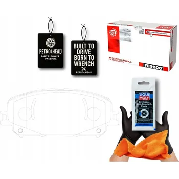 Brzdová destička BRZDOVÉ DESTIČKY PŘEDNÍ RENAULT ARKANA I CAPTUR II ESP #Petrolhead Pro+ Kit3