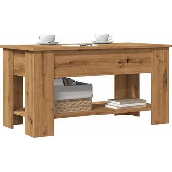Konferenční stolek vidaXL Konferenční stolek 101x49x52 cm kompozitní dřevo [809707] Barva: dub artisan