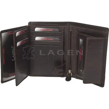 Peněženka Lagen HT-31/T Dark brown