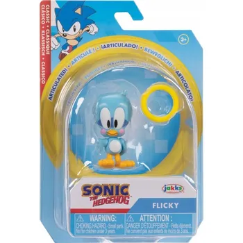 Figurka SONIC THE HEDGEHOG JAKKS PACIFIC – ORIGINÁLNÍ POHYBLIVÁ FIGURKA CLASSIC FLICKY