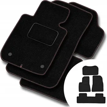 autokoberec Velurové autokoberce Motos 4 ks