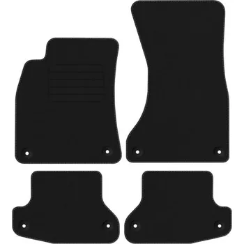 autokoberec Velurové autokoberce s upevněním v sadě Edecor