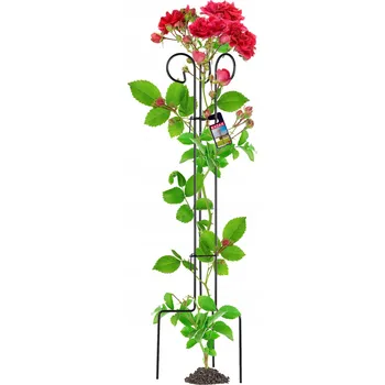 Obraz Kovová pergola Kadax, sloupek 90 cm