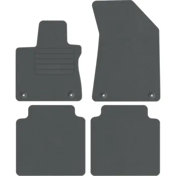 autokoberec Kobercové rohože Edecor velurové 4 ks