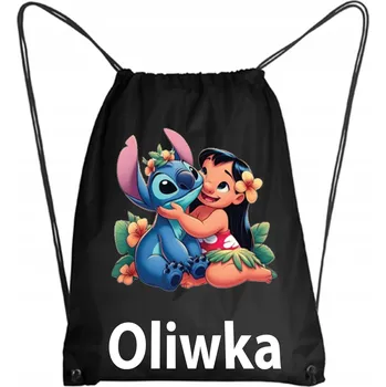 Školní Vak/Batoh na Tělocvik do Školky Školy STICH LILO+ JMÉNO 2