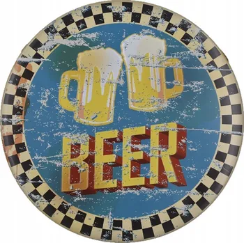 Obraz Plechová cedule Beer