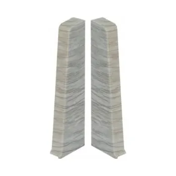 Podlahová lišta Levá koncovka, pravá koncovka Cezar PVC 23,4 x 75, délka 1 cm, Islandia (423)