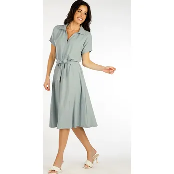 Dámské šaty Dámské šaty LITEX s krátkým rukávem mentolové Barva: 612, Velikost: S