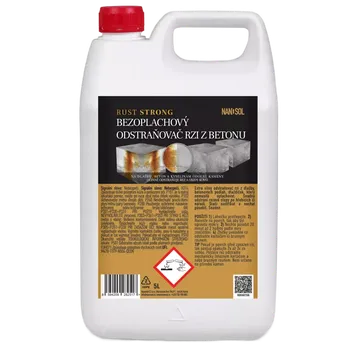 Silný odstraňovač rzi z betonu a dlažby RUST STRONG 5L NANOSOL
