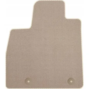 autokoberec MG Marvel R od 2021 Velurová autokobercová rohož béžová strana řidiče PREM