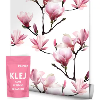 Fototapeta Tapeta do ložnice květy magnolie rostliny větve