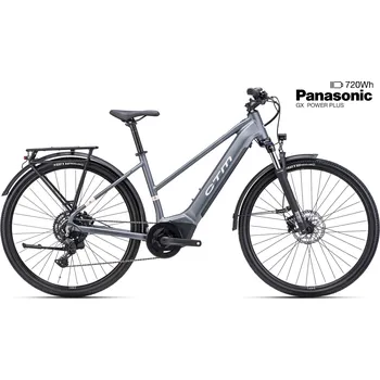 Elektrokolo CTM Senze GX Lady 2025 Barva: matná šedá / starorůžová perleť, Velikost rámu: 18"