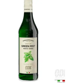 Sirup ODK Sirup Máta zelená - Green mint 750 ml