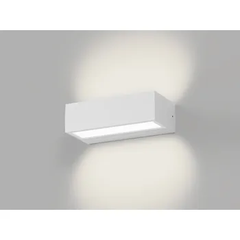 Venkovní osvětlení Venkovní nástěnné LED2 svítidlo KVADER II IP65 Varianta: 200 x 102 x 60 mm, bílá, 10/2x5 W, 800/2x400 lm, 3CCT