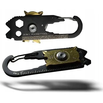 Multifunkční multifunkční nástroj Přívěsek Na Klíče 20 x míč Nůž