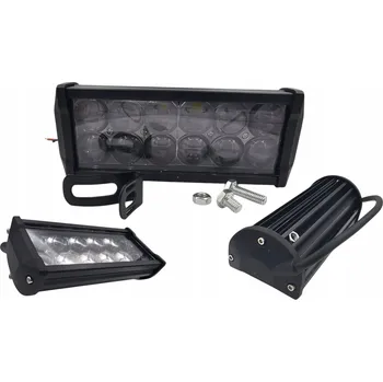 LED PRACOVNÍ SVĚTLO DÁLKOVÉ REFLEKTOR HALOGEN OFF-ROAD 36W 12 LED 12V-36V
