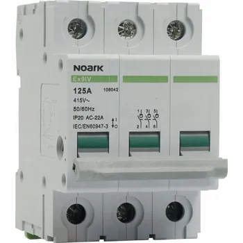Jistič Noark 108041 Izolační odpojovač 3P 100A 400V AC Ex9IV