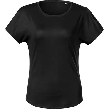 Dámské tričko MALFINI Dámské tričko ze 100% recyklovaného polyesteru Barva: Černá, Velikost: XL