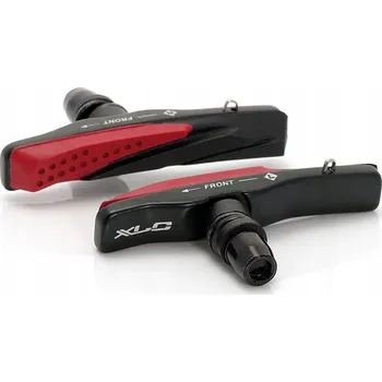 Brzda na kolo Brzdové destičky XLC BS-V03 V-BRAKE MTB 72mm červeno-černé (červeno-černé)