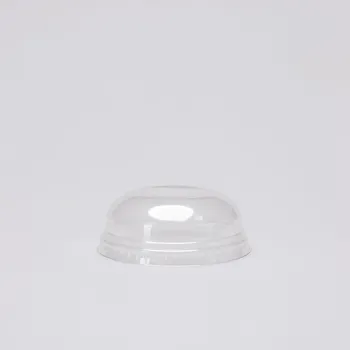 Jednorázové nádobí Víčko na zmrzlinový kelímek 130ml, transparentní vypouklé PS Koupit: 1 ks