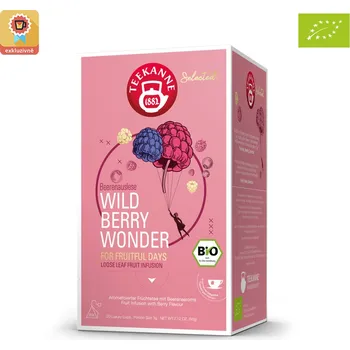 Čaj Teekanne BIO Selected. Wild Berry Wonder Luxury Cup 25 x 3 g