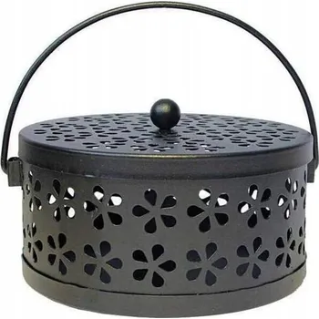 Obraz DRŽÁK NA SPIRÁLU PROTI KOMÁRŮM KOVOVÝ OZDOBNÝ K ZAVĚŠENÍ