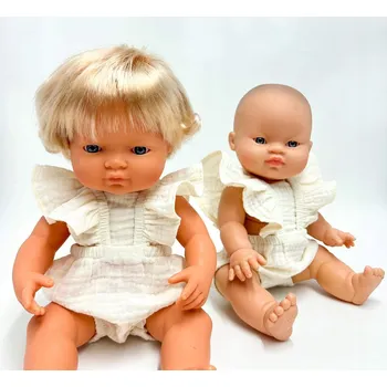 Doplněk pro panenku Kombinéza s volánky pro panenku Miniland 38 Cm