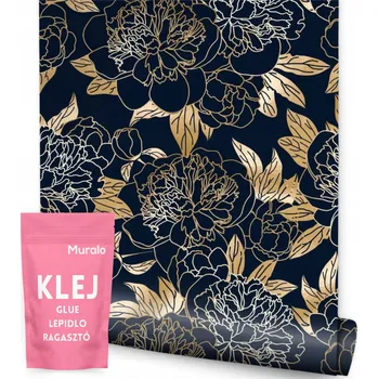 Fototapeta Tapeta PIVOŇKY Květiny Styl Glamour Dekorace 3D Efekt