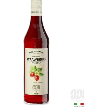 Sirup ODK Sirup Jahoda - Strawberry 750 ml