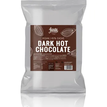 Fonte Dark Hot Chocolate 1 kg - refill bag
