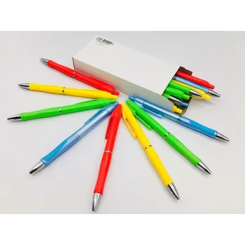 Pero kuličkové plast SOLIDLY NEON mix barev