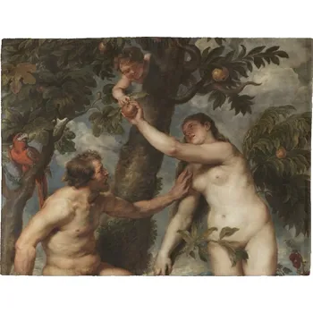 prostírání Prostírání na stůl Adam a Eva Peter Paul Rubens