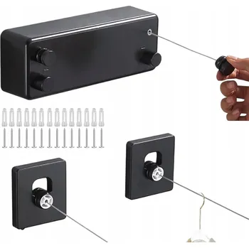 Šňůra na prádlo ROZTAHOVACÍ ŠŇŮRA NA PRÁDLO 4,2 M - IDEÁLNÍ NA BALKON