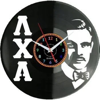 Hodiny Lambda Chi Alpha Nástěnné Hodiny Vinylová Deska Moderní Dekorativní Na Zeď