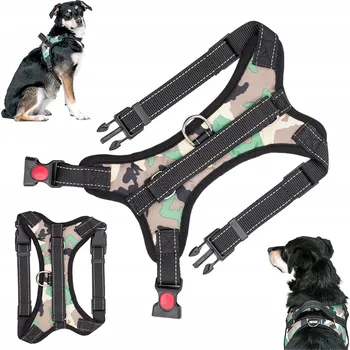 Obojek pro psa POSTROJE MASKÁČOVÝ M