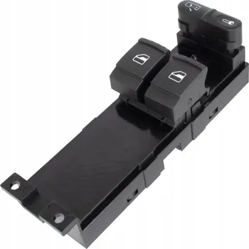 Spínač ovládání oken Panel Zelený Škoda Fabia MK1 I Octavia I