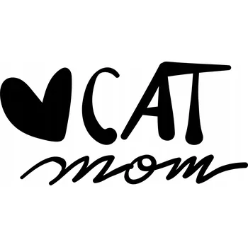 Samolepící dekorace Samolepka na stěnu kočičí máma