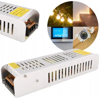 Napájecí zdroj pro osvětlení LED zdroj 150W 12V 12.5A IP20 SLIM 205x60x40mm