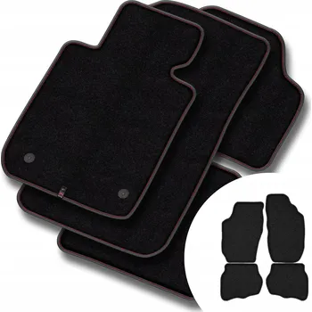 autokoberec Velurové autokoberce Motos 4 ks