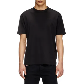 TRIČKO DIESEL T-ADJUST-SLITS-R17 T-SHIRT BLACK