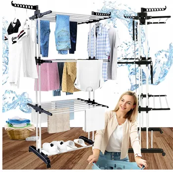 Sušák na prádlo Sušák na prádlo balkonový, zahradní, volně stojící vertikální ZLARO 64-69 cm