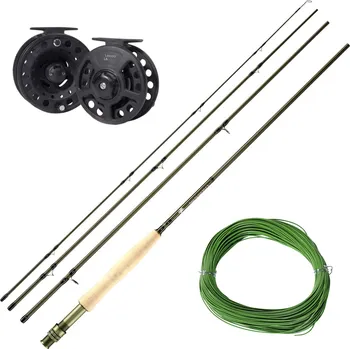 Rybářský prut Giants fishing Prut Trout Fly CLX 9ft/#5+ naviják Leeda LA 5/6 + šňůra WF5 ZDARMA!