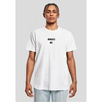 Pánské tričko Absolutely Not Tee - white 4XL