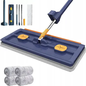 IP kamera 42CM PLOCHÝ MOP SE ŽDÍMAČEM NA ČIŠTĚNÍ + 4X NÁHRADNÍ HLAVA