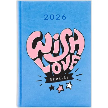 Kalendář Knižkový kalendář pro učitele 2026 A5 modrý