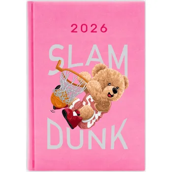 Kalendář Knižkový kalendář 2026 A5 růžový